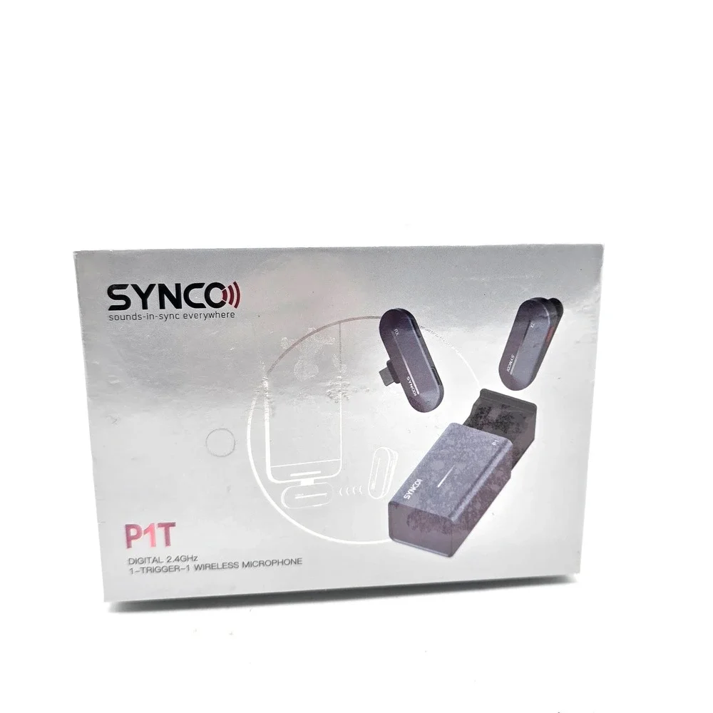 SYNCO Wireless Lavalier Lapel Microphone USB-C for Android Vlogging & Interviews